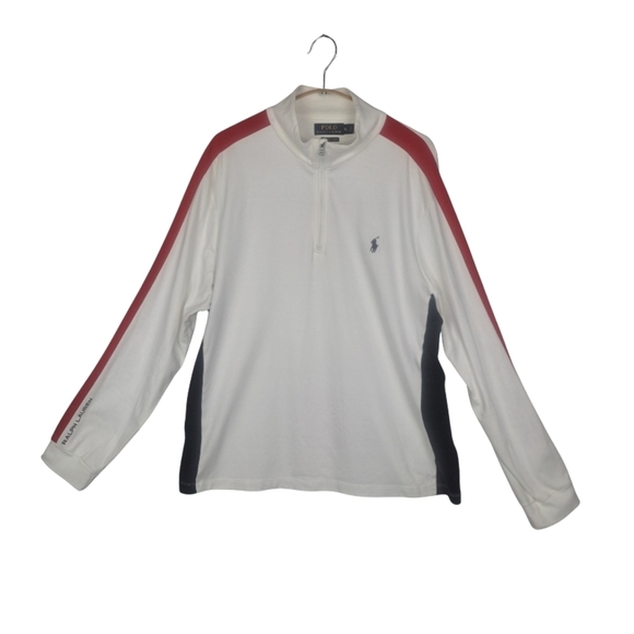 Polo Ralph Lauren 100% Pima Soft Touch Cotton Men's XL 1/4 Zip Long Sleeve - Picture 2 of 10